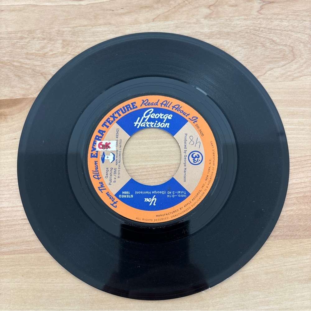 George Harrison Vinyl Record - Picture 2 of 5